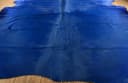 KUHFELL online & NOMAD Fellteppich Stierfell Blau Bild 3