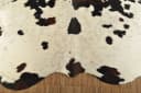 KUHFELL online & NOMAD Fellteppich Kuhfell Tricolor Braun Weiß Dreifarbig Bild 5