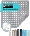 Blumbach Duschmatte Grau Antirutsch Diamant 53x53cm Bild 2