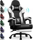 Hiazurm Gaming-Stuhl Ergonomisch mit Fußstütze und Wippfunktion Bild 2