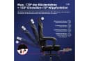 Hiazurm Gaming-Stuhl, Bürostuhl Ergonomisch, Wippfunktion bis 170° Bild 4