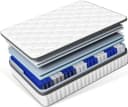 Hiazurm Taschenfederkernmatratze 7-Zonen Weiß Orthopädisch Bild 2