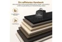 Hiazurm Couchtisch 2er Set Marmoroptik Schwarz Bild 1