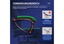 Hiazurm Gaming-Stuhl Ergonomisch Grün Fußstütze 150kg Bild 3