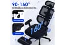 Hiazurm Ergonomischer Bürostuhl Schwarz mit 6D-Armlehnen Bild 1