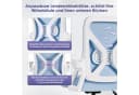 Hiazurm Bürostuhl Schwarz Ergonomischer Chefsessel mit Mesh-Rückenlehne Bild 3
