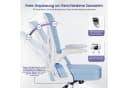 Hiazurm Bürostuhl Schwarz Ergonomischer Chefsessel mit Mesh-Rückenlehne Bild 4
