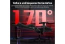 Hiazurm Gaming-Stuhl Ergonomisch Grau mit Wippfunktion Bild 1