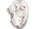 SKY & ZEN Kuschelnest für Neugeborene – Babynest mit Tragegriff Bild 2