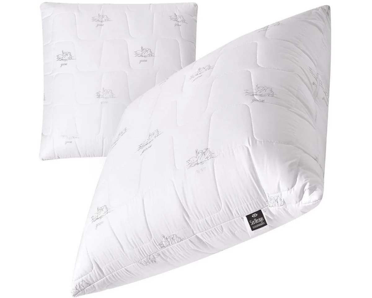 SEI Design Kopfkissen 4er Pack Mikrofaser 80x80 cm - Bild 3