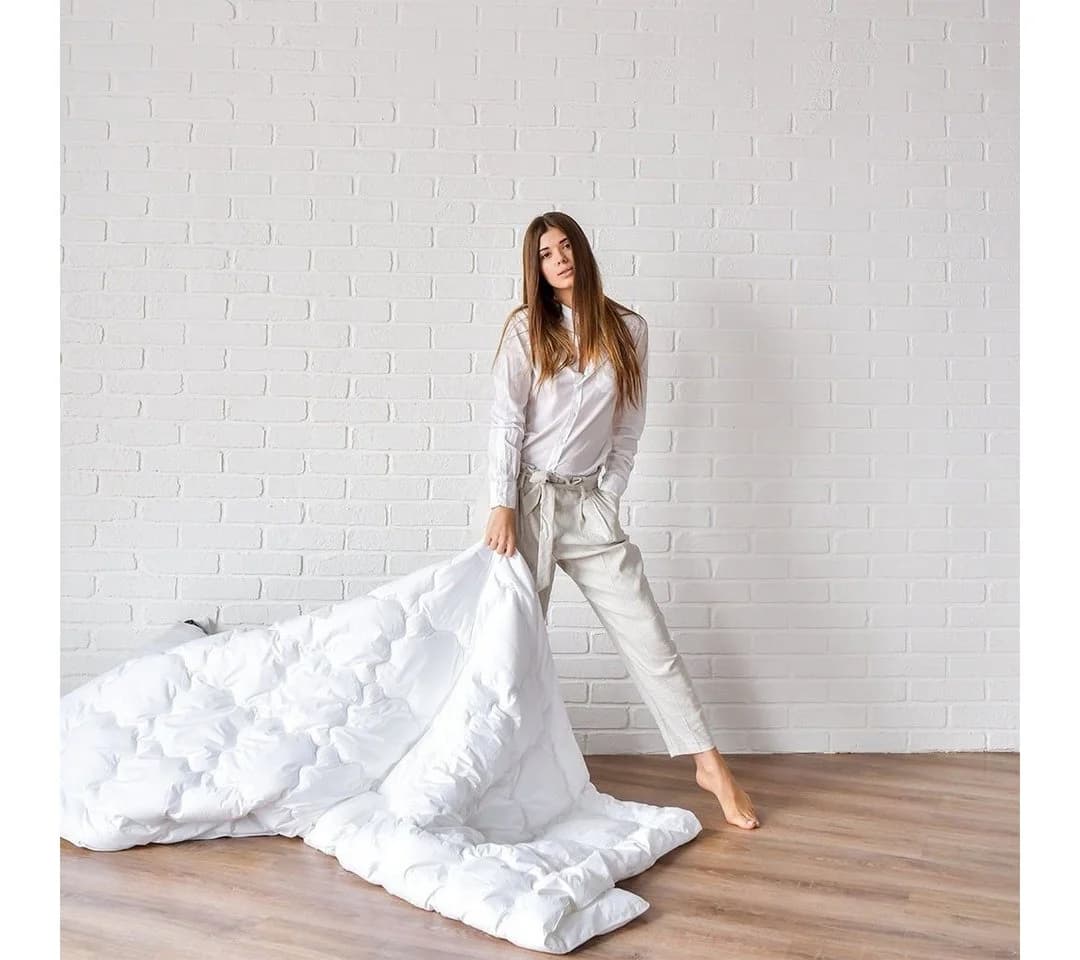 SEI Design SWAN de Luxe Winterbettdecke Perkal Baumwolle 100% Polyester Füllung