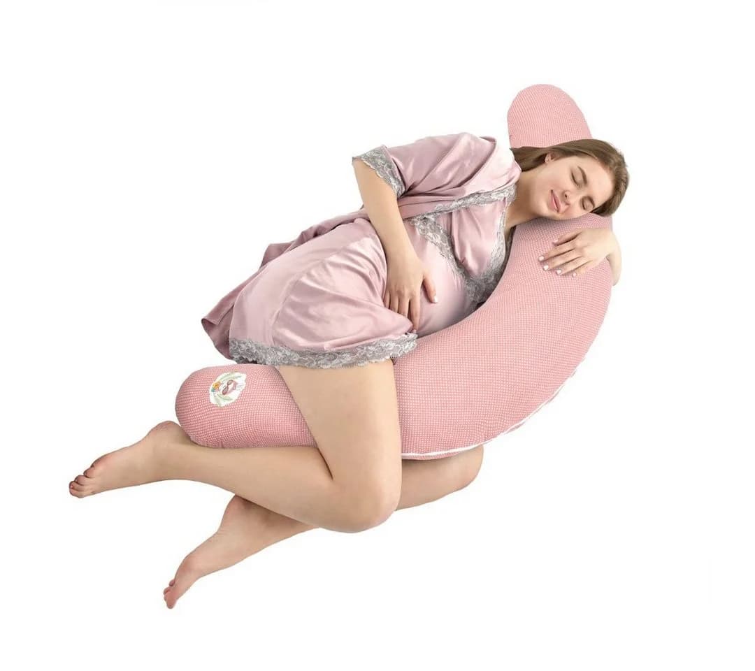 SEI Design Stillkissen 170x30 cm Rosa Baumwolle - Bild 5