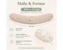 SEI Design Stillkissenbezug Waffeljersey Beige 100% Baumwolle Bild 4