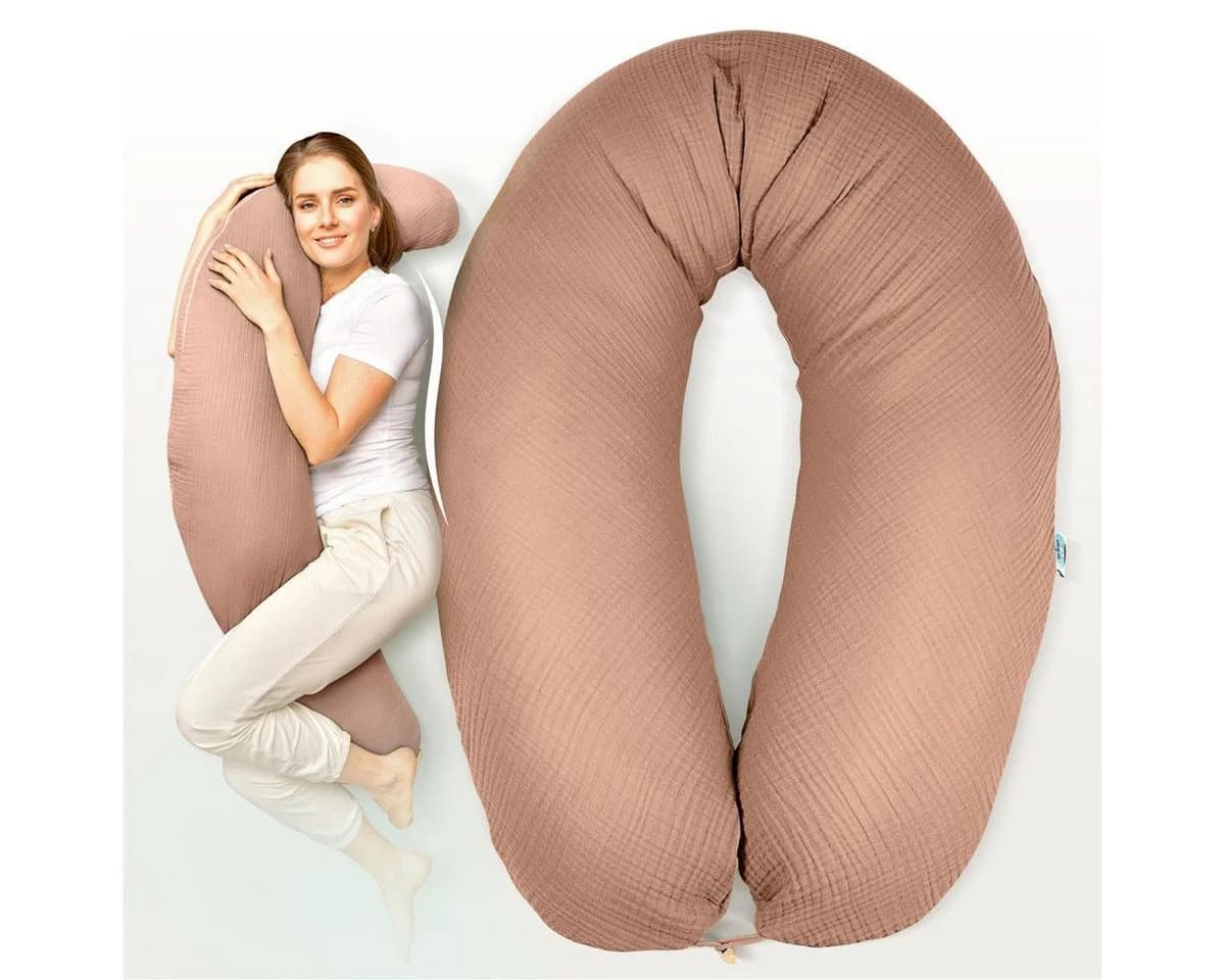 SEI Design Stillkissen XXL Babynest - Schwangerschaftskissen mit Bezug - Bild 2