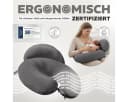 SEI Design Stillkissen mit verstellbarem Hüftgurt - Modernes Stillhörnchen Bild 4