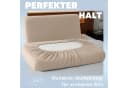 SEI Design Kissenbezug 2er Pack Stretch Baumwolle Beige Bild 1
