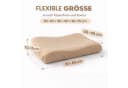 SEI Design Kissenbezug 2er Pack Stretch Baumwolle Beige Bild 5