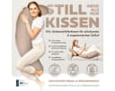 SEI Design Stillkissen Seitenschläferkissen XXL 190x30 Beige Bild 1