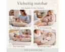 SEI Design Stillkissen Beige EPS-Mikroperlen Waffelstoff Bild 1