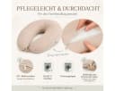 SEI Design Stillkissen Beige EPS-Mikroperlen Waffelstoff Bild 4