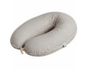 SEI Design Stillkissen XXL Taupe Musselin EPS Mikroperlen Bild 2