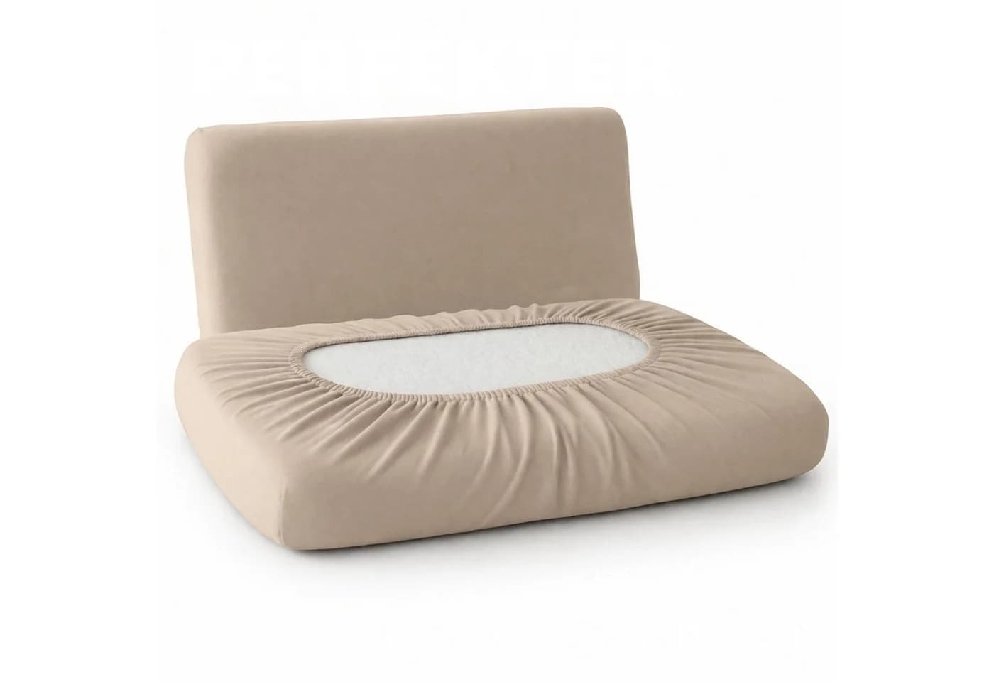 SEI Design Nackenstützkissen SET Memory-Schaum beige