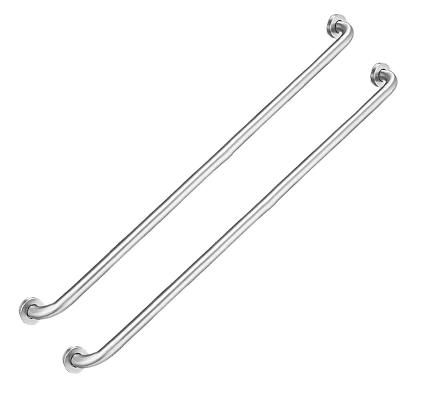 BAYLI Badewannengriff 2er Set Edelstahl Silber 80 cm - Bild 2