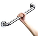 BAYLI Badewannengriff 2er Set Edelstahl Silber 80 cm Bild 4