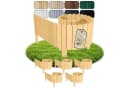 Floranica Rasenkante Holz 200x10 cm 5 Stk. Natur Beeteinfassung Bild 2