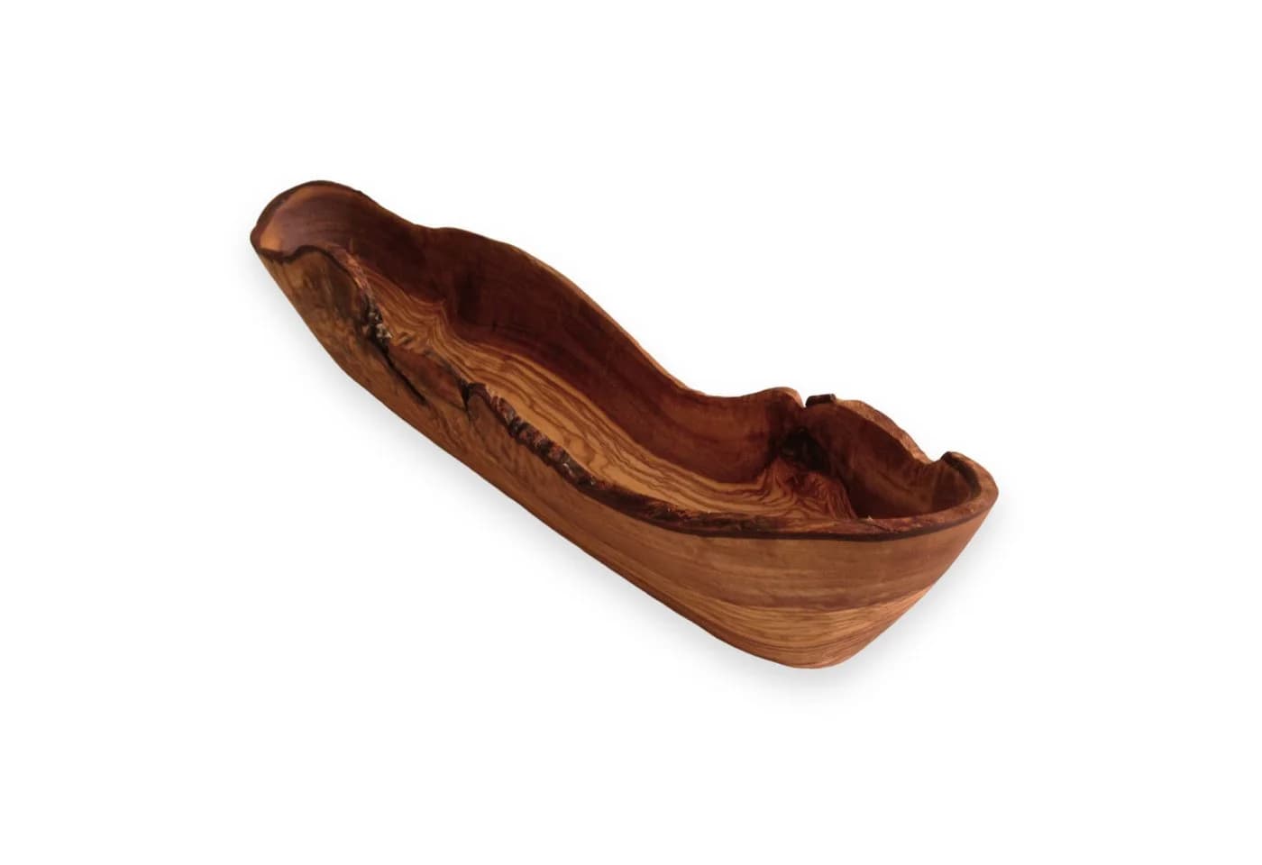 medina mood Brotschale The Rustic Boat aus Olivenholz