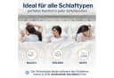 CALMONT Nackenstützkissen Memory Foam Orthopädisch Weiß Bild 3