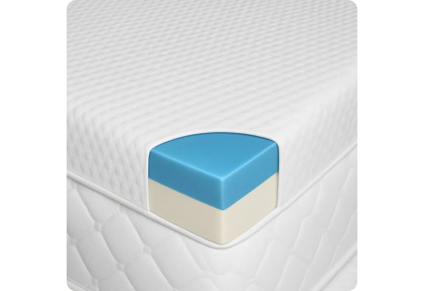 CALMONT Topper 7cm Matratzentopper H2/H3 - Mit Gel- und Komfortschicht - Bild 2