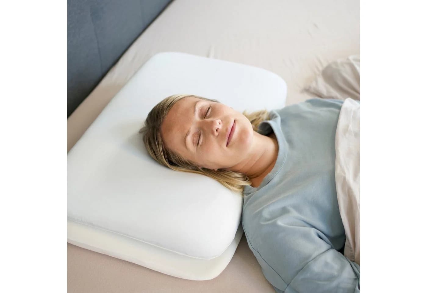 CALMONT Bauchschläferkissen Seitenschläferkissen Memory Foam Ergonomisch - Bild 4