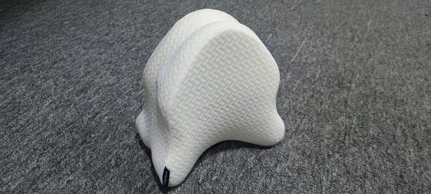 CALMONT Kniekissen Beinkissen für Seitenschläfer, Gel-Memory-Schaum, Ergonomisch