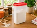 TUPPERWARE Vorratsdose Eidgenosse 2,3 l mit rotem Deckel Bild 2