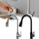 Faizee Home Küchenarmatur Wave Schwarz & Chrom mit Ausziehbrause Bild 5