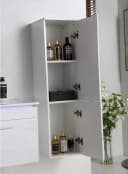 Faizee Home Badmöbel-Set 120cm Unterschrank mit LED-Spiegel und Soft-Close Bild 5