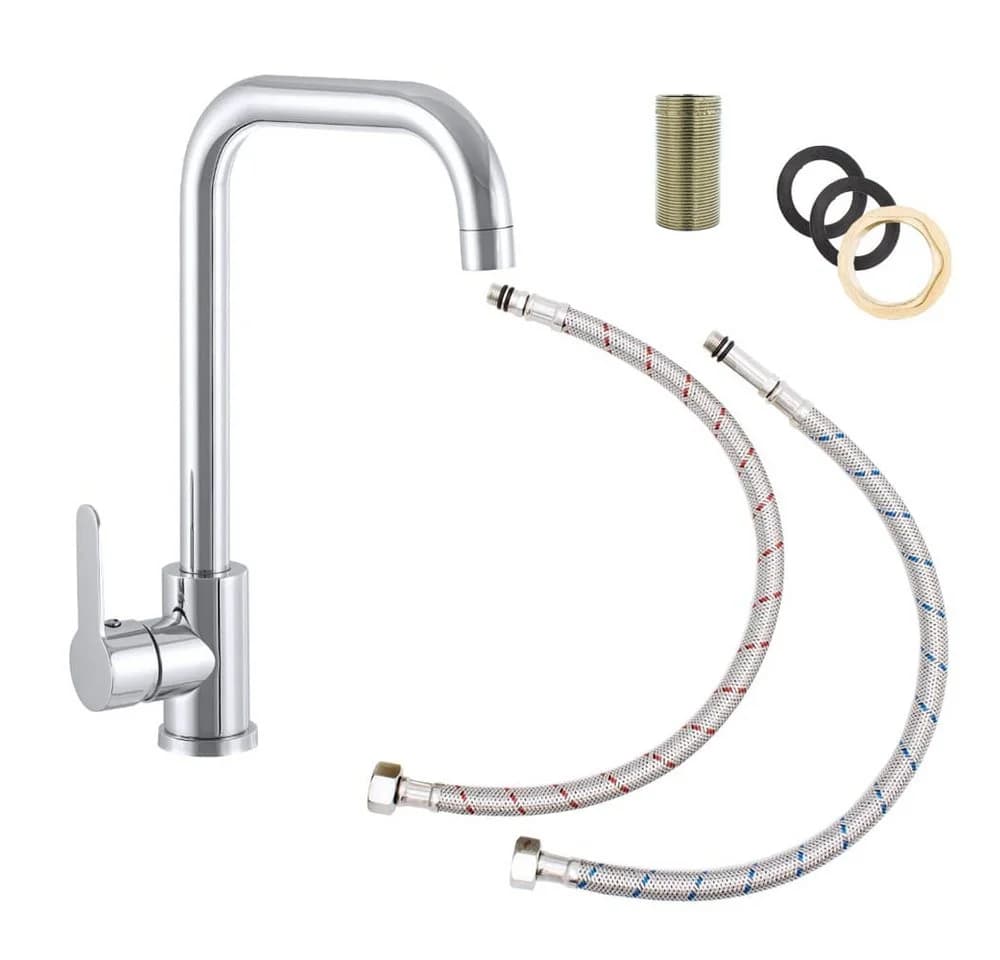 Faizee Home Küchenarmatur STEEL 360° drehbar Messing - Bild 3