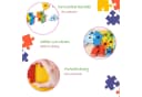 GICO Steckpuzzle Holzpuzzle Set für Jungen und Mädchen 6 er Pack - 3916, Puzzleteile Bild 1