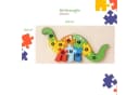 GICO Steckpuzzle Holzpuzzle Set für Jungen und Mädchen 6 er Pack - 3916, Puzzleteile Bild 3