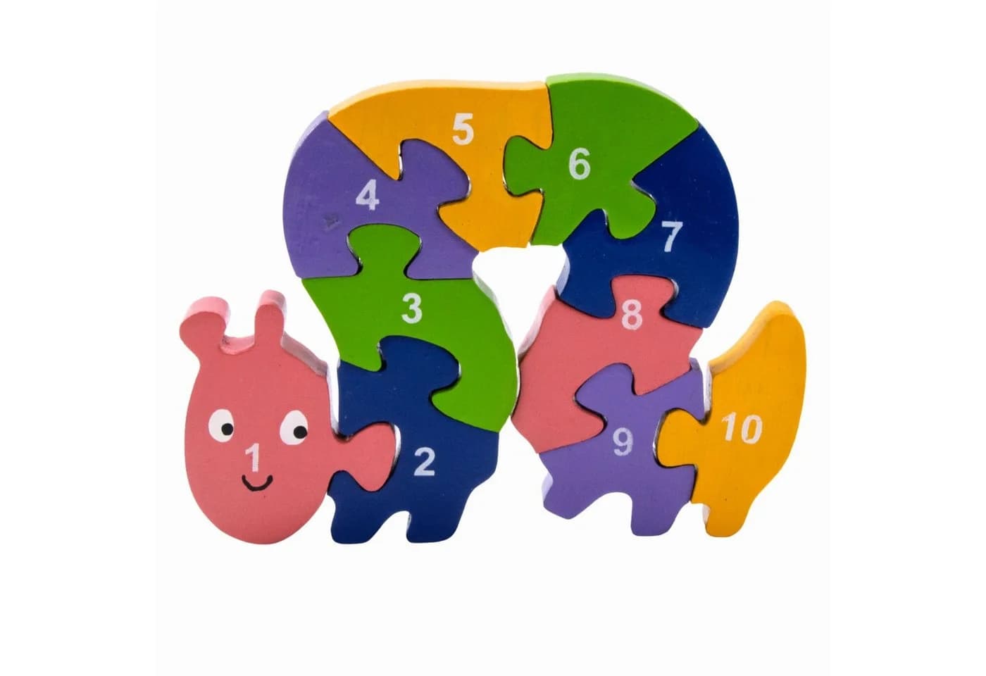 GICO Holzpuzzle Raupe Zahlen 1-10 - Bild 2