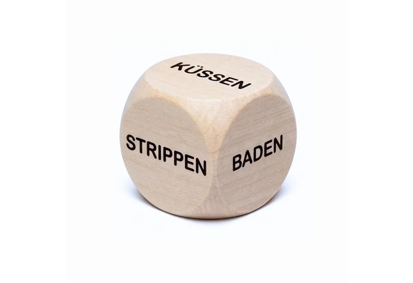 GICO Liebeswürfel Holzwürfel Natur 30mm - Bild 2