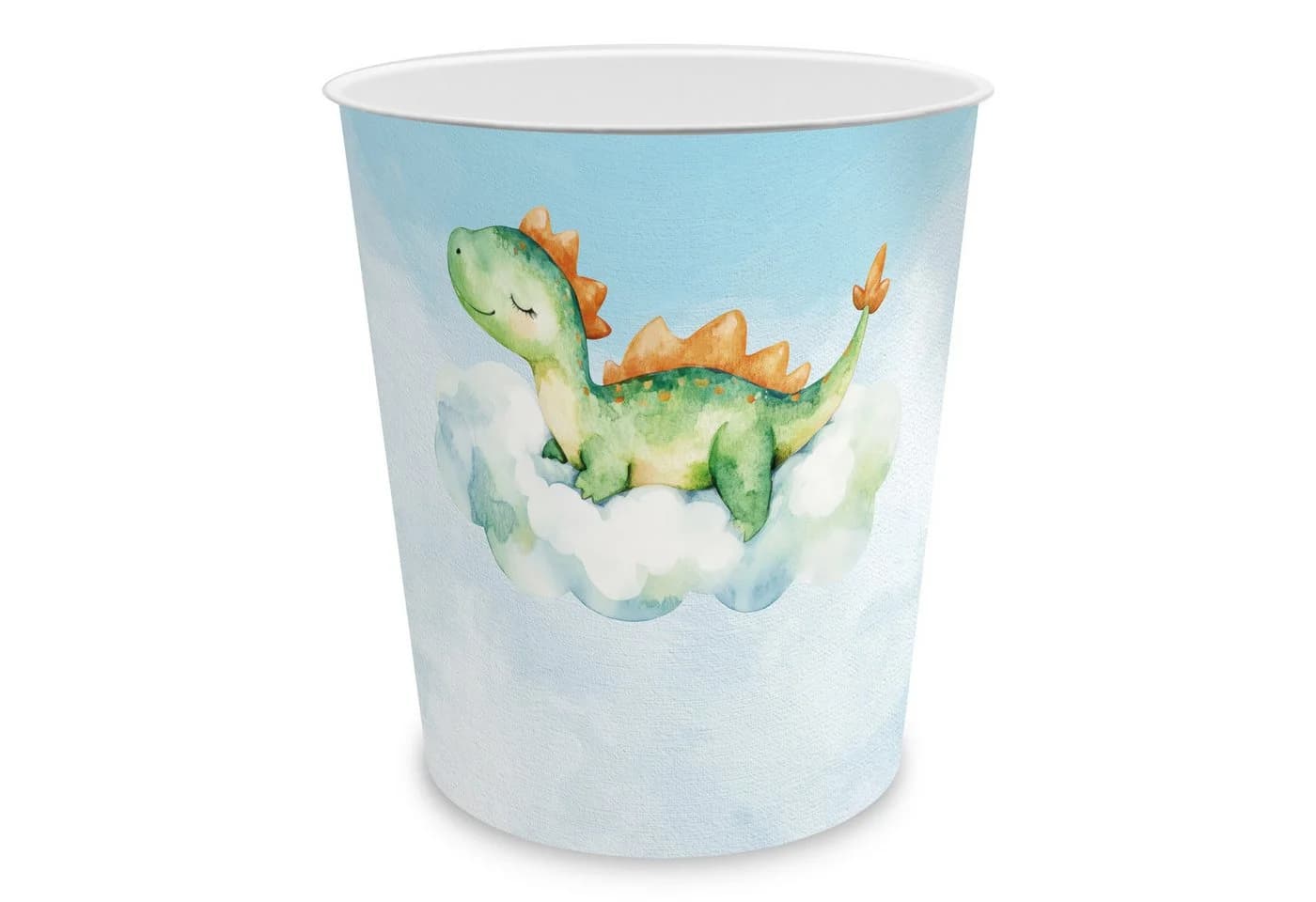 itenga Papierkorb Kinder Dino Motiv Bunt Kunststoff 11 Liter - Bild 2