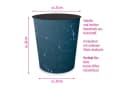 itenga Papierkorb Hightech Abstrakt Kunststoff ca. 11 Liter Bild 1