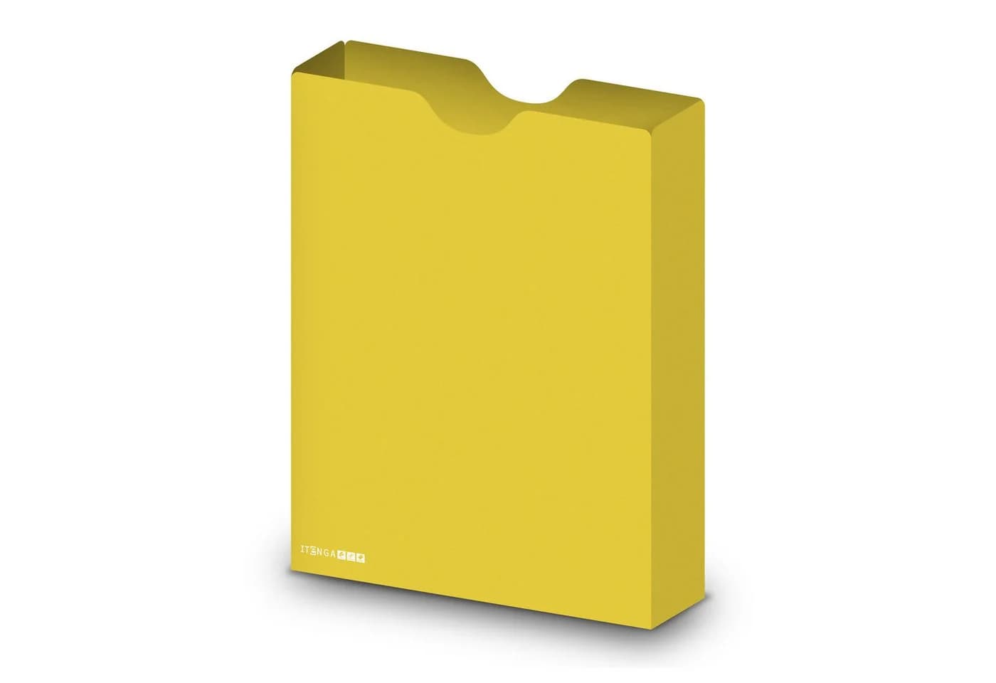 itenga Heftbox DIN A4 Hochformat PP gelb - Bild 2