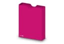 itenga Heftbox DIN A4 Hochformat aus PP pink Bild 2