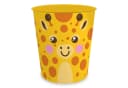 itenga Papierkorb Tiermotiv Giraffe Kawaii Design ca 11 Liter Bild 2