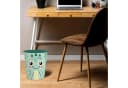 itenga Papierkorb DINO Kawaii Design Kunststoff ca 11 Liter Bild 3