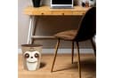 itenga Papierkorb Tiermotiv Faultier Kawaii Design Kunststoff ca. 11 Liter Bild 3