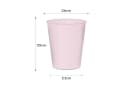 itenga Papierkorb 15 Liter Rosa Modern Bild 1